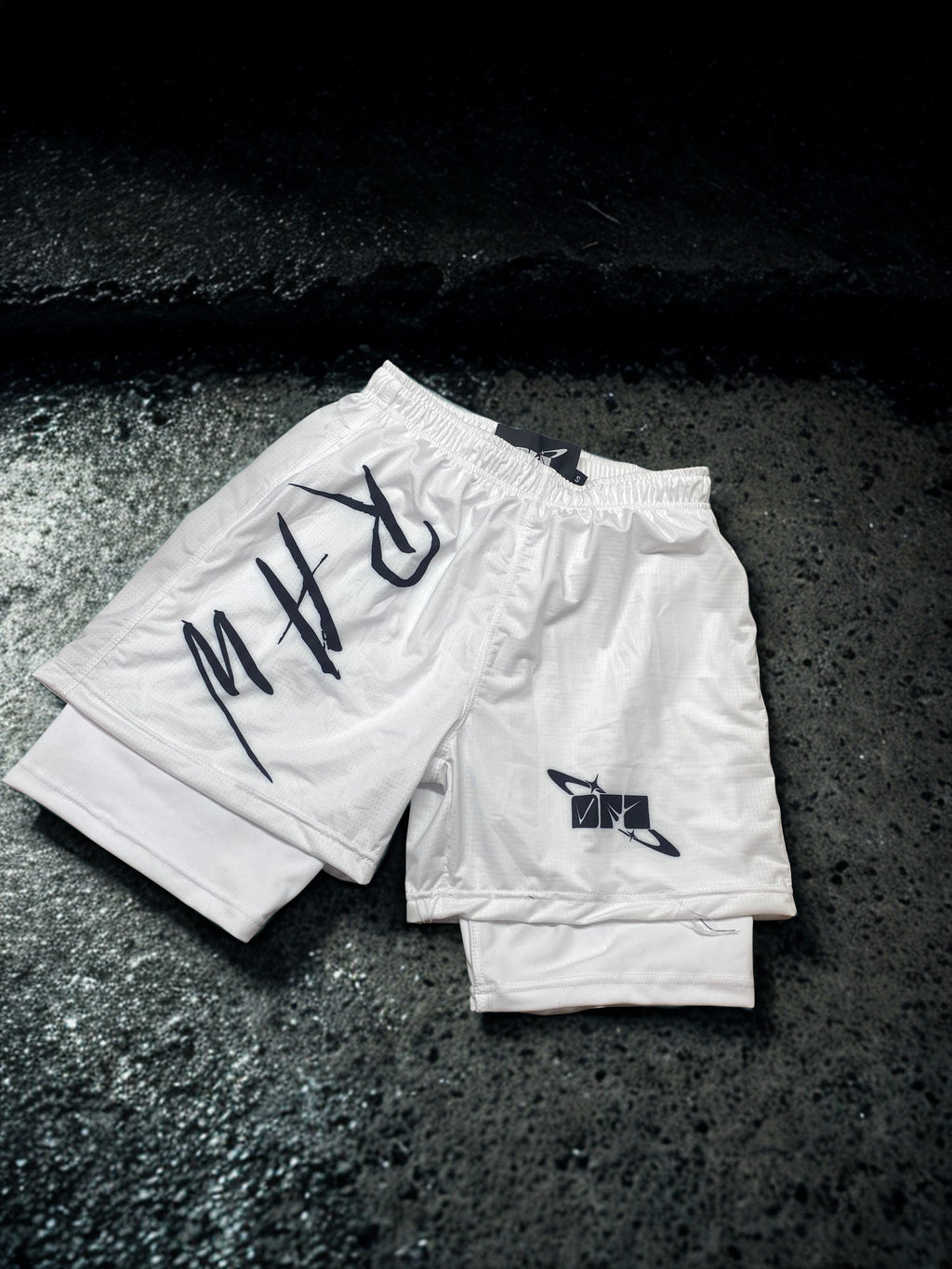 Rise Above Weakness 2 in 1 Mesh Shorts